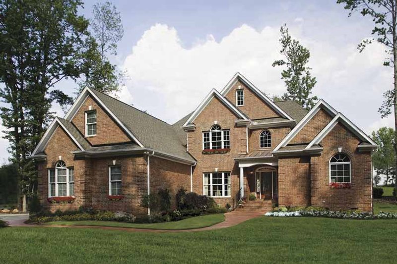 Home Plan - Exterior - Front Elevation 3 for Traditional House Plan #929-799 - 4 bed, 4 bath