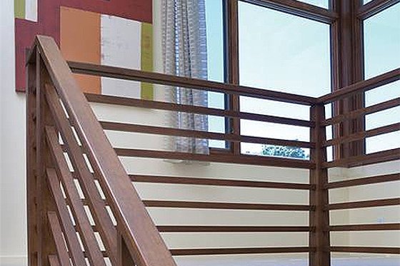 Stairs - 1900 square foot Modern Home