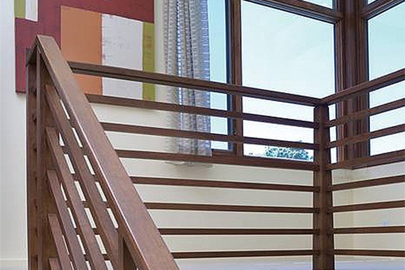 Home Plan - Stairs - 1900 square foot Modern Home