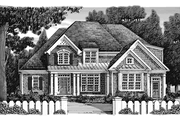 Country Style House Plan - 4 Beds 3 Baths 2550 Sq/Ft Plan #927-915 
