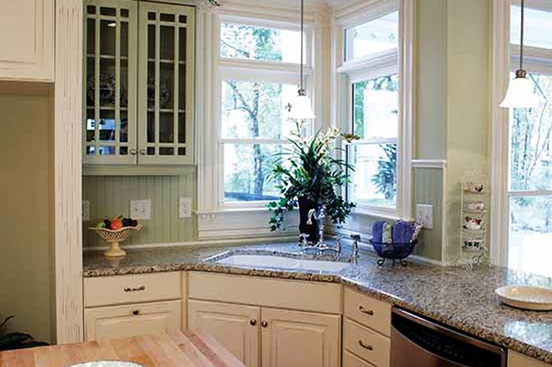 House Blueprint - Interior - Kitchen 2 for Victorian House Plan #410-104 - 4 bed, 3.5 bath