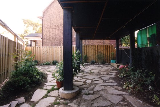 Modern design, 2 story studio loft design, front elevation