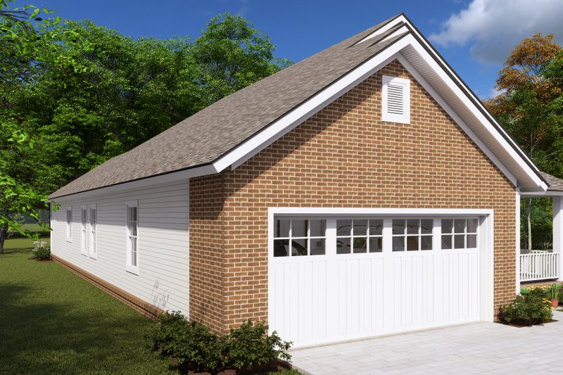 Home Plan - Exterior - Other Elevation 2 for Traditional House Plan #513-14 - 3 bed, 2 bath