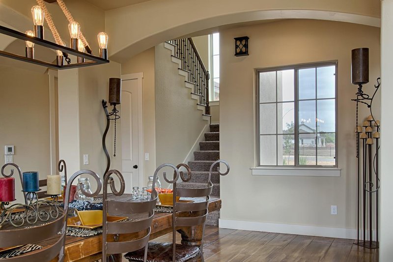 Architectural House Design - Interior - Other for Mediterranean House Plan #80-141 - 4 bed, 4 bath
