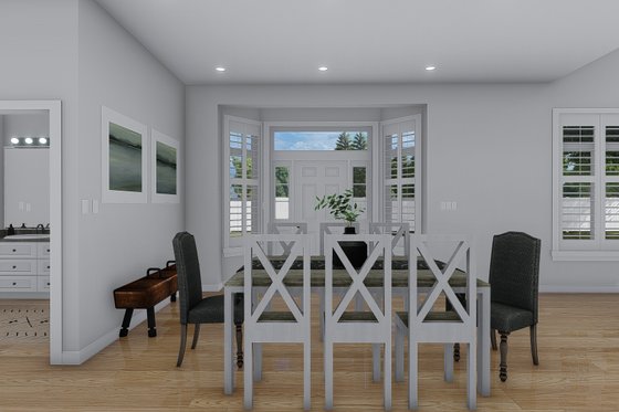 Interior - Dining Room for Craftsman House Plan #1060-53 - 3 bed, 2.5 bath