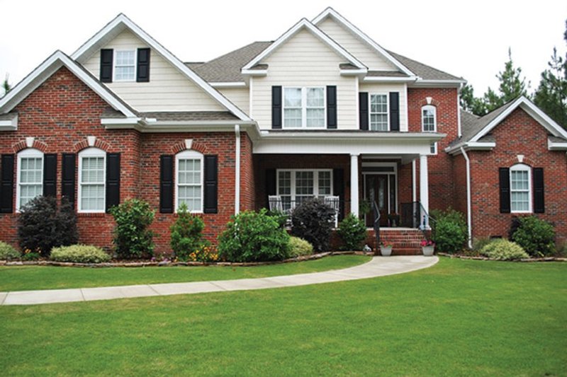 Dream House Plan - Colonial Exterior - Front Elevation Plan #927-849