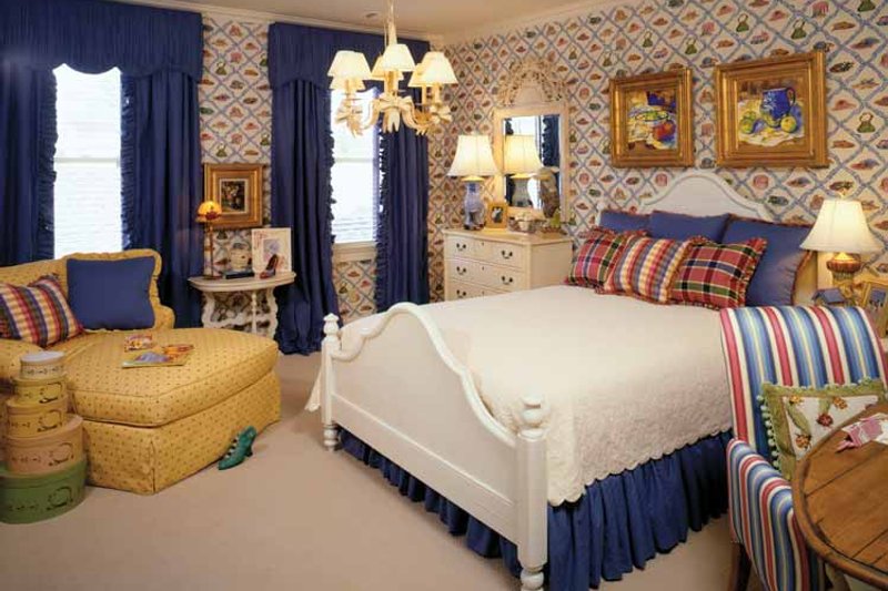 Home Plan - Interior - Bedroom 2 for Colonial House Plan #429-327 - 4 bed, 3.5 bath