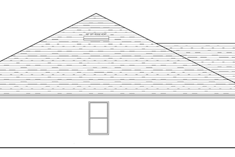 Home Plan - Exterior - Other Elevation 1 for Traditional House Plan #1058-120 - 4 bed, 2 bath
