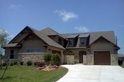 European Style House Plan - 3 Beds 3 Baths 2782 Sq/Ft Plan #20-2437 