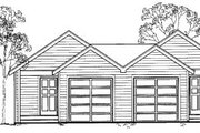 Traditional Style House Plan - 3 Beds 2.5 Baths 2672 Sq/Ft Plan #303-447 