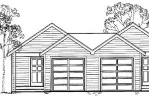 Traditional Exterior - Front Elevation Plan #303-447