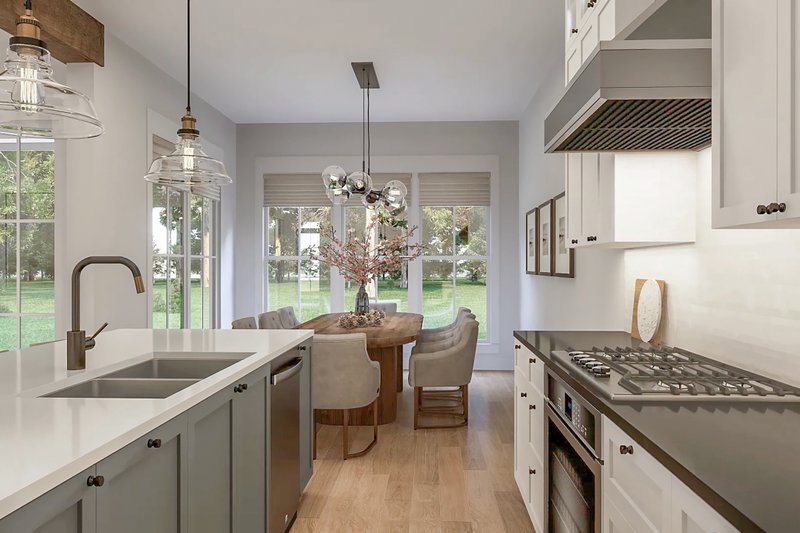 Dream House Plan - Interior - Kitchen 4 for Farmhouse House Plan #430-336 - 3 bed, 2.5 bath