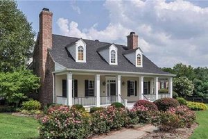 Exterior - Front Elevation 4 for Southern House Plan #137-140 - 3 bed, 3 bath