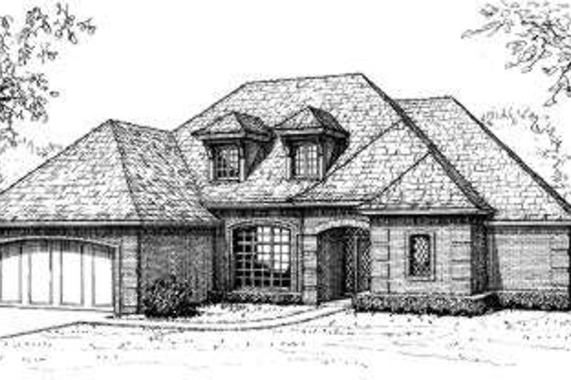 House Design - European Exterior - Front Elevation Plan #310-186