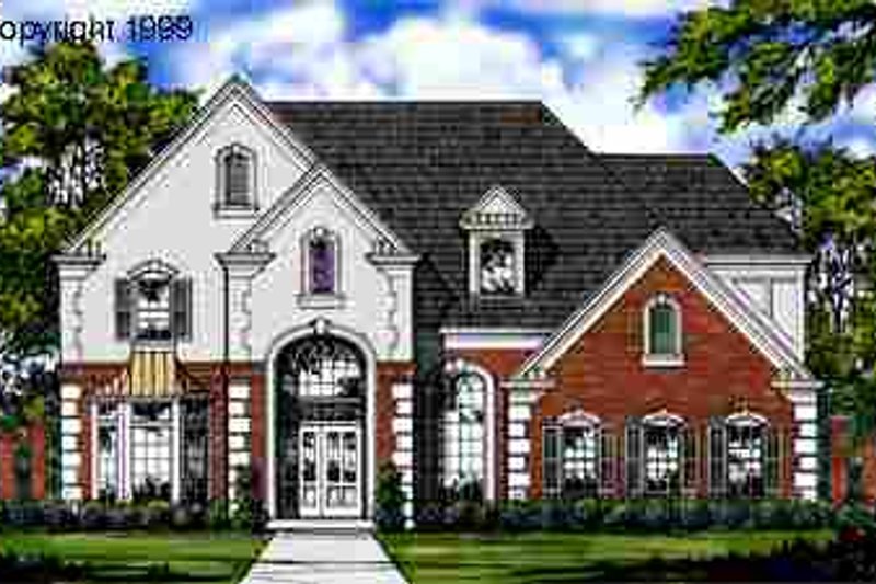 Home Plan - European Exterior - Front Elevation Plan #40-102