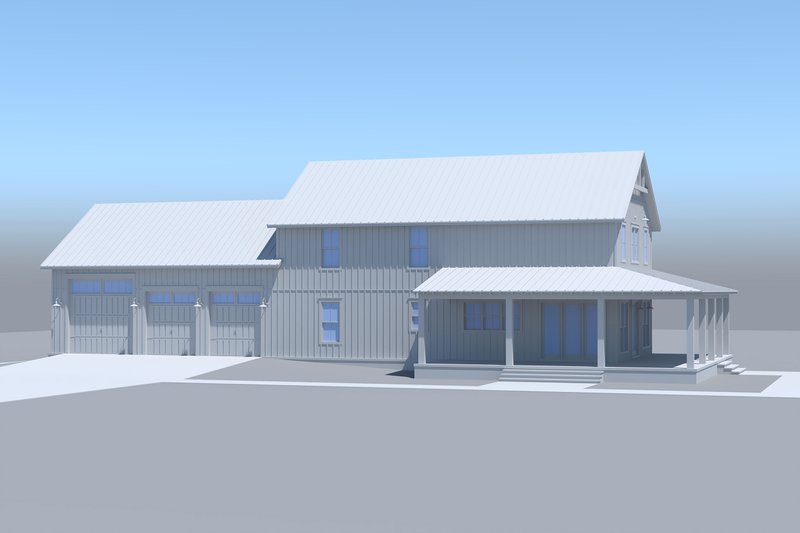 House Blueprint - User Generated 4 for Barndominium House Plan #430-453 - 5 bed, 3 bath