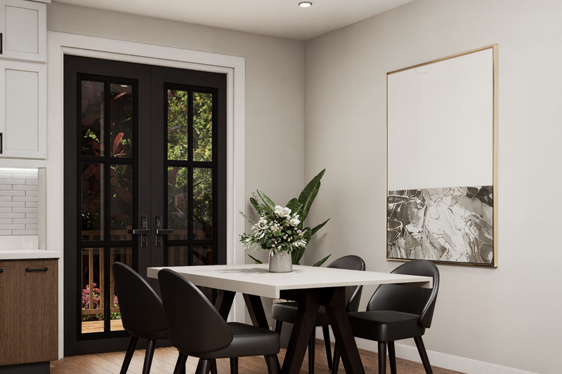 Home Plan - Interior - Dining Room for Farmhouse House Plan #54-673 - 3 bed, 2 bath