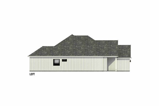 Exterior - Other Elevation for Craftsman House Plan #1096-117 - 3 bed, 2 bath