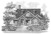 Country Style House Plan - 3 Beds 2 Baths 1822 Sq/Ft Plan #930-177 