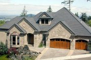 European Style House Plan - 5 Beds 4.5 Baths 4808 Sq/Ft Plan #48-133 