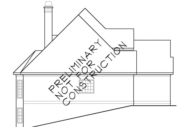 Home Plan - Exterior - Other Elevation 1 for Mediterranean House Plan #927-312 - 3 bed, 2.5 bath