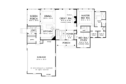 Craftsman Style House Plan - 4 Beds 3 Baths 2569 Sq/Ft Plan #929-953 