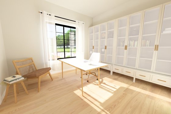 Interior - Other for Farmhouse House Plan #126-295 - 1 bed, 1 bath