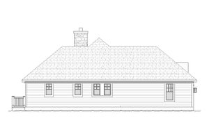 Exterior - Other Elevation 1 for Traditional House Plan #901-46 - 4 bed, 3.5 bath