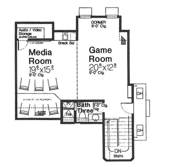 Home Plan - European Floor Plan - Other Floor Plan #310-1267