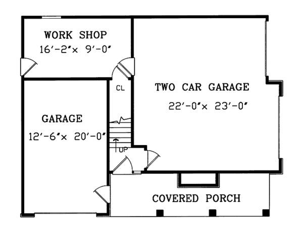 Dream House Plan - Country Floor Plan - Main Floor Plan #314-215