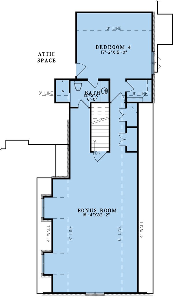 European Floor Plan - Main Floor Plan #923-335