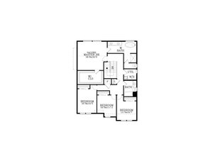 Floor Plan - Upper Floor for Craftsman House Plan #53-709 - 5 bed, 2.5 bath