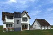 Traditional Style House Plan - 3 Beds 2.5 Baths 1706 Sq/Ft Plan #933-2 