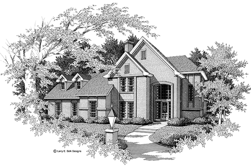 Dream House Plan - Contemporary Exterior - Front Elevation Plan #952-89