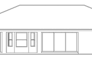 Adobe / Southwestern Style House Plan - 3 Beds 2 Baths 1647 Sq/Ft Plan #930-338 