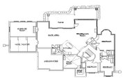 European Style House Plan - 6 Beds 5 Baths 3288 Sq/Ft Plan #5-459 