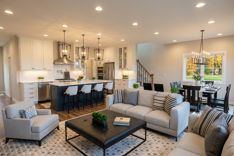 Dream House Plan - Interior - Family Room 3 for Farmhouse House Plan #51-1542 - 3 bed, 2.5 bath
