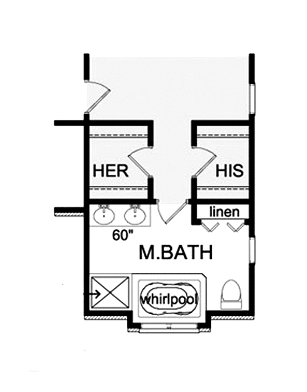 House Plan Design - Ranch Floor Plan - Main Floor Plan #1010-26