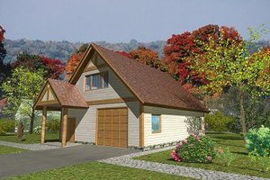 Traditional Exterior - Front Elevation Plan #117-551