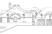 European Style House Plan - 4 Beds 3.5 Baths 3206 Sq/Ft Plan #927-401 