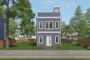 Contemporary Exterior - Front Elevation Plan #932-1324
