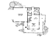 Country Style House Plan - 3 Beds 2.5 Baths 1987 Sq/Ft Plan #72-1116 Floor 