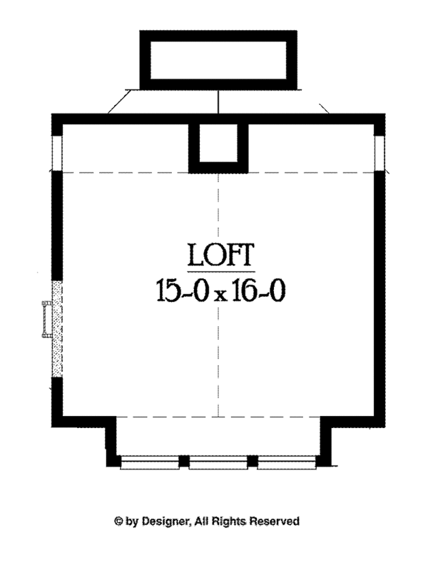 Architectural House Design - Craftsman Floor Plan - Upper Floor Plan #132-560