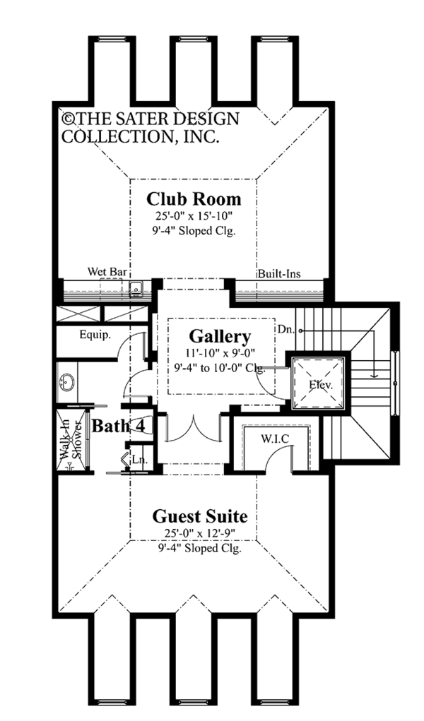 House Blueprint - Classical Floor Plan - Other Floor Plan #930-400