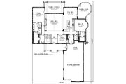 Ranch Style House Plan - 2 Beds 2.5 Baths 2866 Sq/Ft Plan #70-1203 