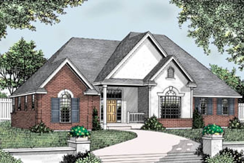 Traditional Style House Plan - 3 Beds 3 Baths 2360 Sq/Ft Plan #101-104