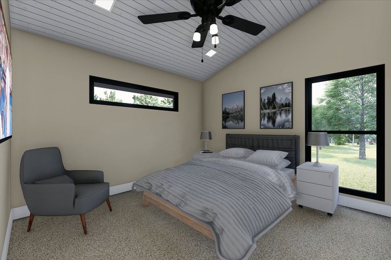 Dream House Plan - Photo 5 for Contemporary House Plan #932-920 - 4 bed, 2.5 bath