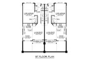 Modern Style House Plan - 6 Beds 5 Baths 3130 Sq/Ft Plan #1064-310 