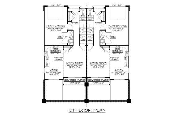 Floor Plan - Main Floor for Modern House Plan #1064-310 - 6 bed, 5 bath