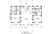 Country Style House Plan - 2 Beds 2.5 Baths 1541 Sq/Ft Plan #932-1135 